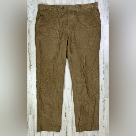 Lauren Ralph Lauren Corduroy Pant Mens 38x32 Brown - Picture 2 of 10
